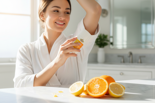 Citrus Fresh Deodorant Lifestyle